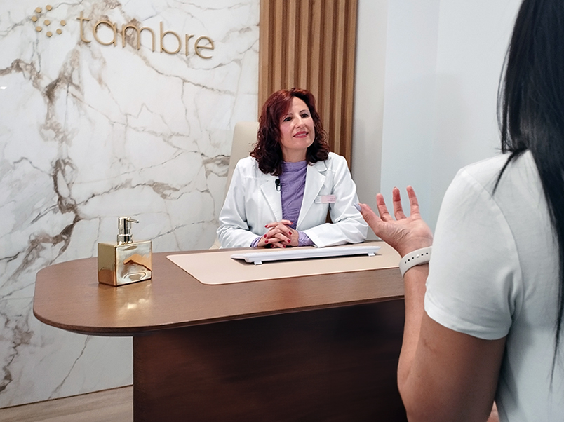 Consulta de psicología durante un tratamiento de fertilidad.