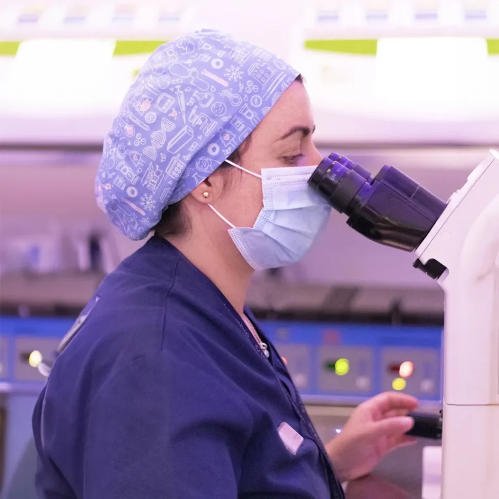 Laboratorio de Embriología en Clínica Tambre